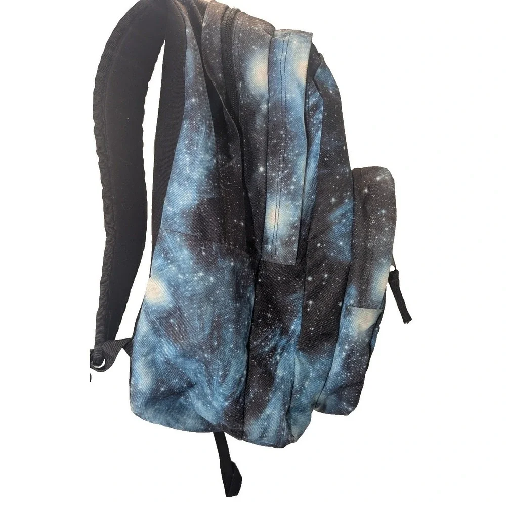 Jansport Trans backpack Cosmos Lightweight blue Black School Hiking Sports